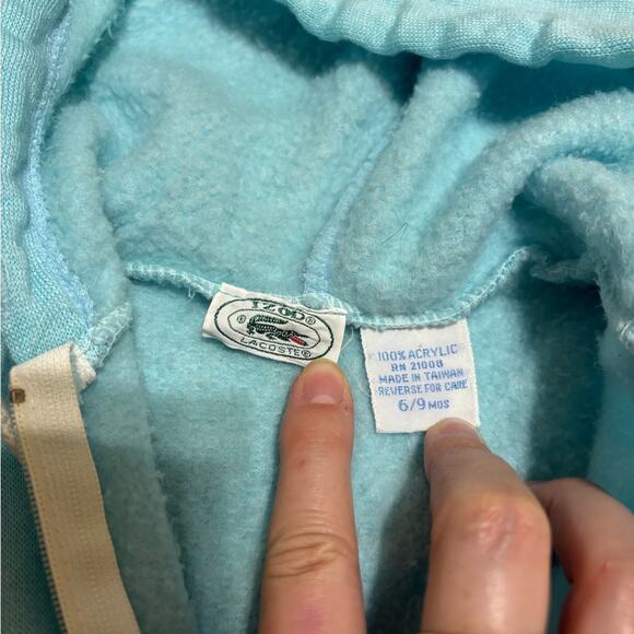 Vintage Izod Lacoste sweatsuit romper - Picture 5 of 7